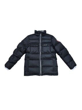 Canada Goose Youth L 14-16 Black Down Puffer Coat Jacket 5402Y Like New